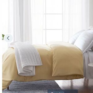 The Company Store Legends Smooth Wrinkle-Free Sateen Queen FITTED Sheet, New!